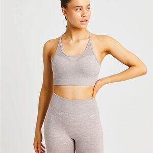 AYBL grey seamless MATCHING SET